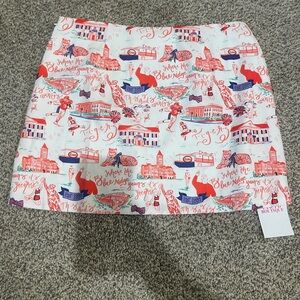 Clemson Fancy D Boutique Mini Skirt